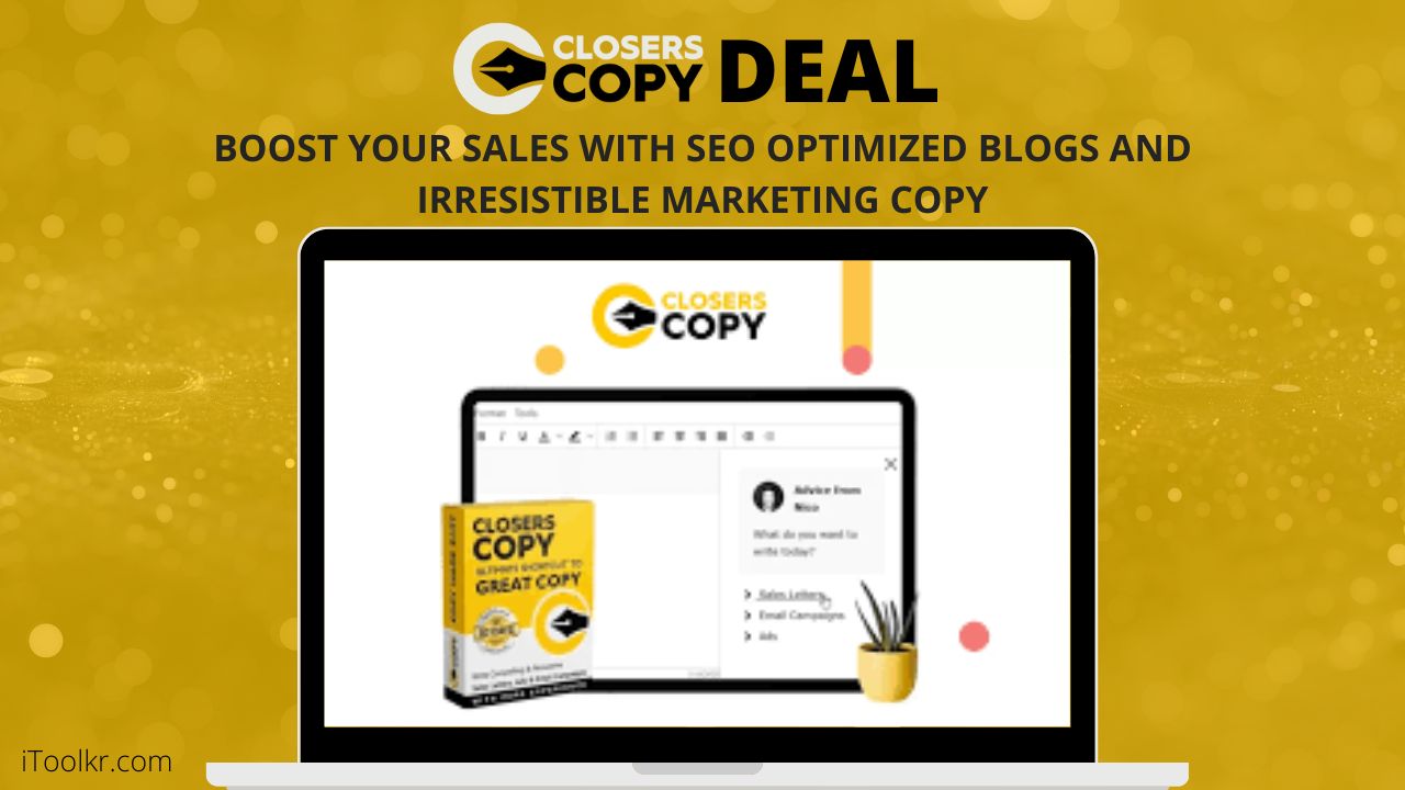 ClosersCopy - Boost Your Sales with SEO Optimized Blogs and Irresistible Marketing Copy-min