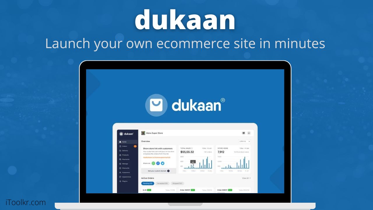 dukaan - Launch your own ecommerce site in minutes-min